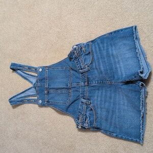 Girls short overalls